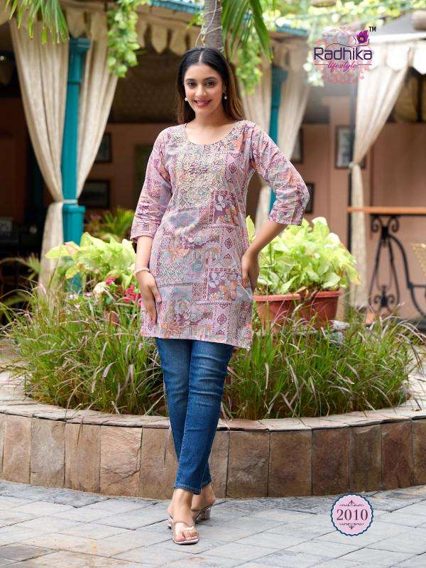 Radhika lifestyle summer shine vol 2 indian kurtis for women