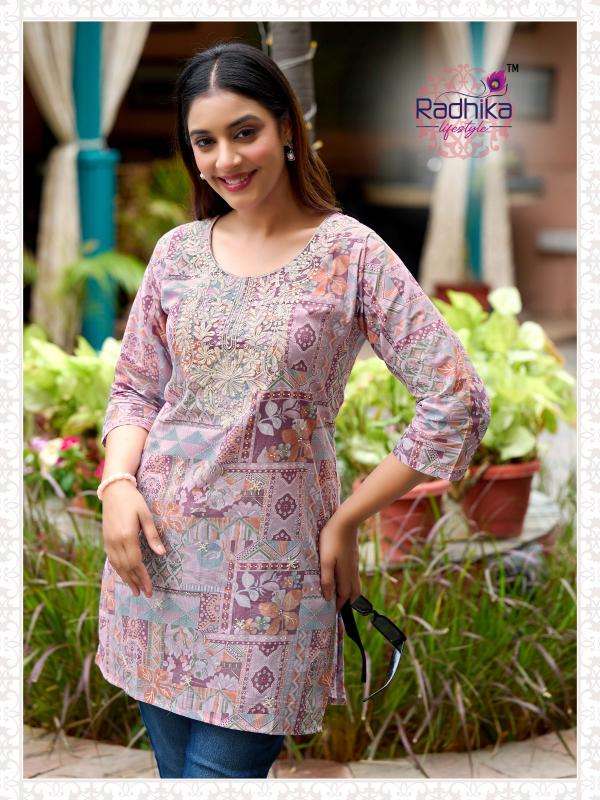 Radhika lifestyle summer shine vol 2 indian kurtis for women