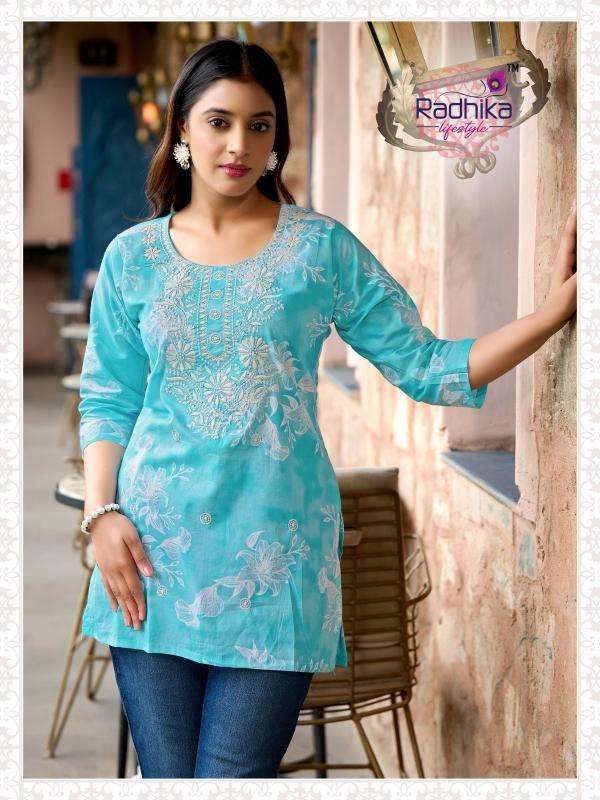 Radhika lifestyle summer shine vol 2 indian kurtis for women