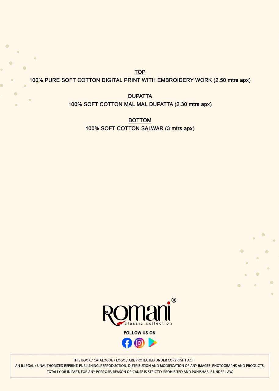Romani nafisa Dress material wholesalers in Mumbai