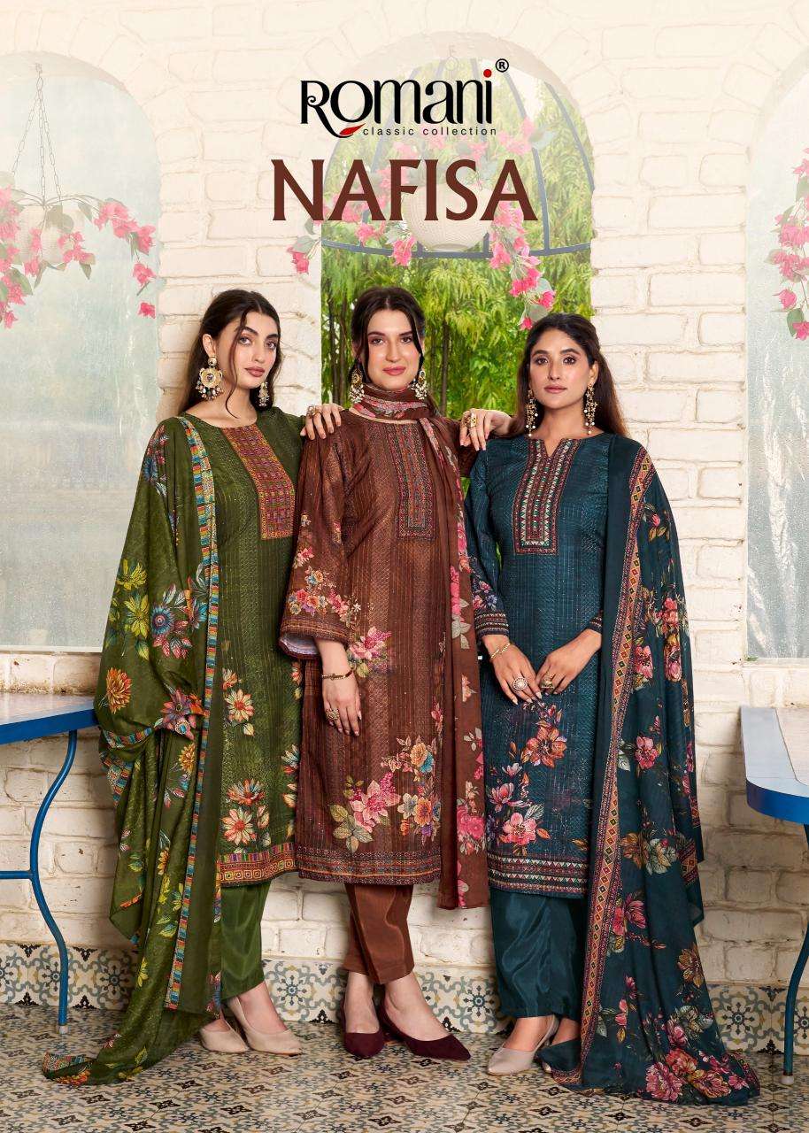 Romani nafisa Dress material wholesalers in Mumbai