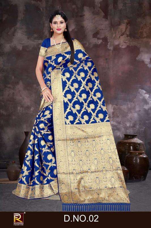 Ronisha fashion d.no-2 Bulk Sarees suppliers in India