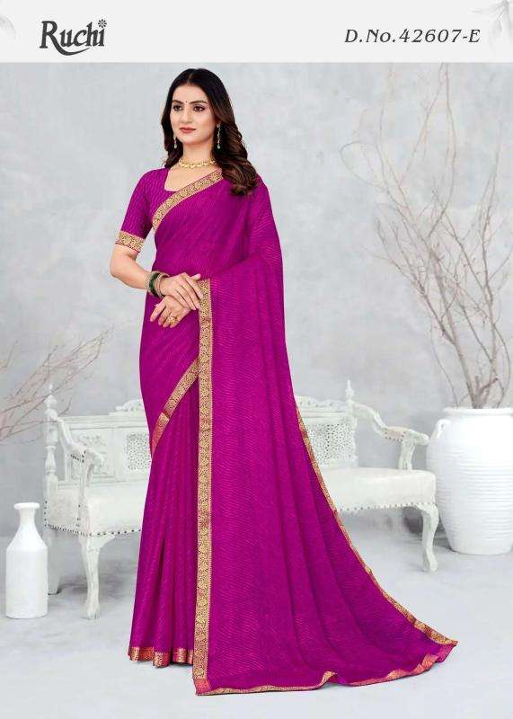 Ruchi simayaa lehriya vol 7 Indian saree wholesale online