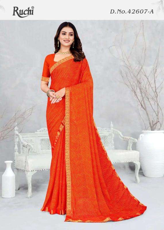 Ruchi simayaa lehriya vol 7 Indian saree wholesale online