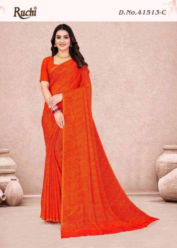 Ruchi star chiffon lehriya vol 13 Wholesale sarees online shopping