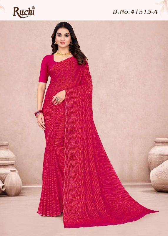 Ruchi star chiffon lehriya vol 13 Wholesale sarees online shopping