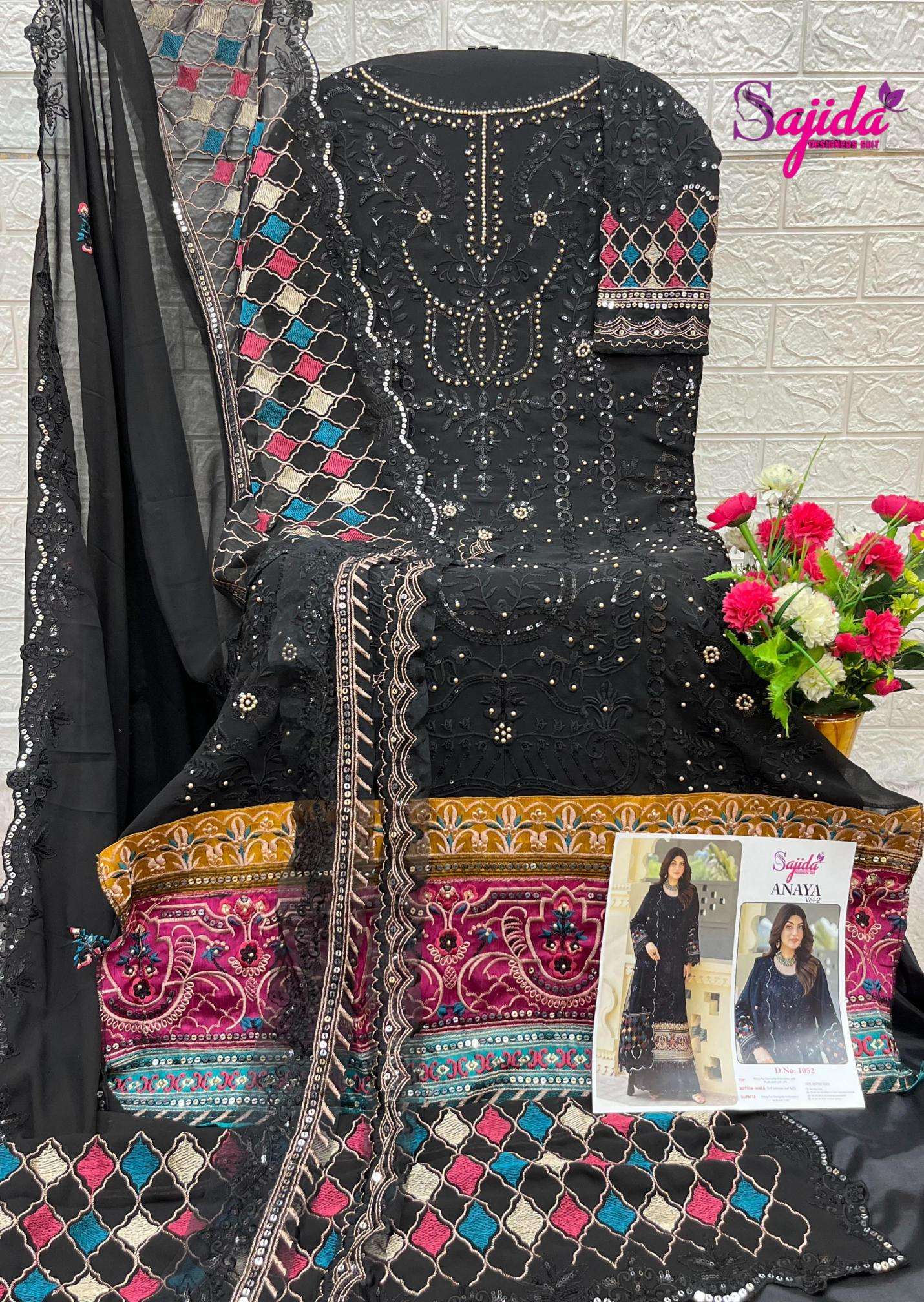 Sajida anaya vol 2 Wholesale Salwar Kameez for boutique