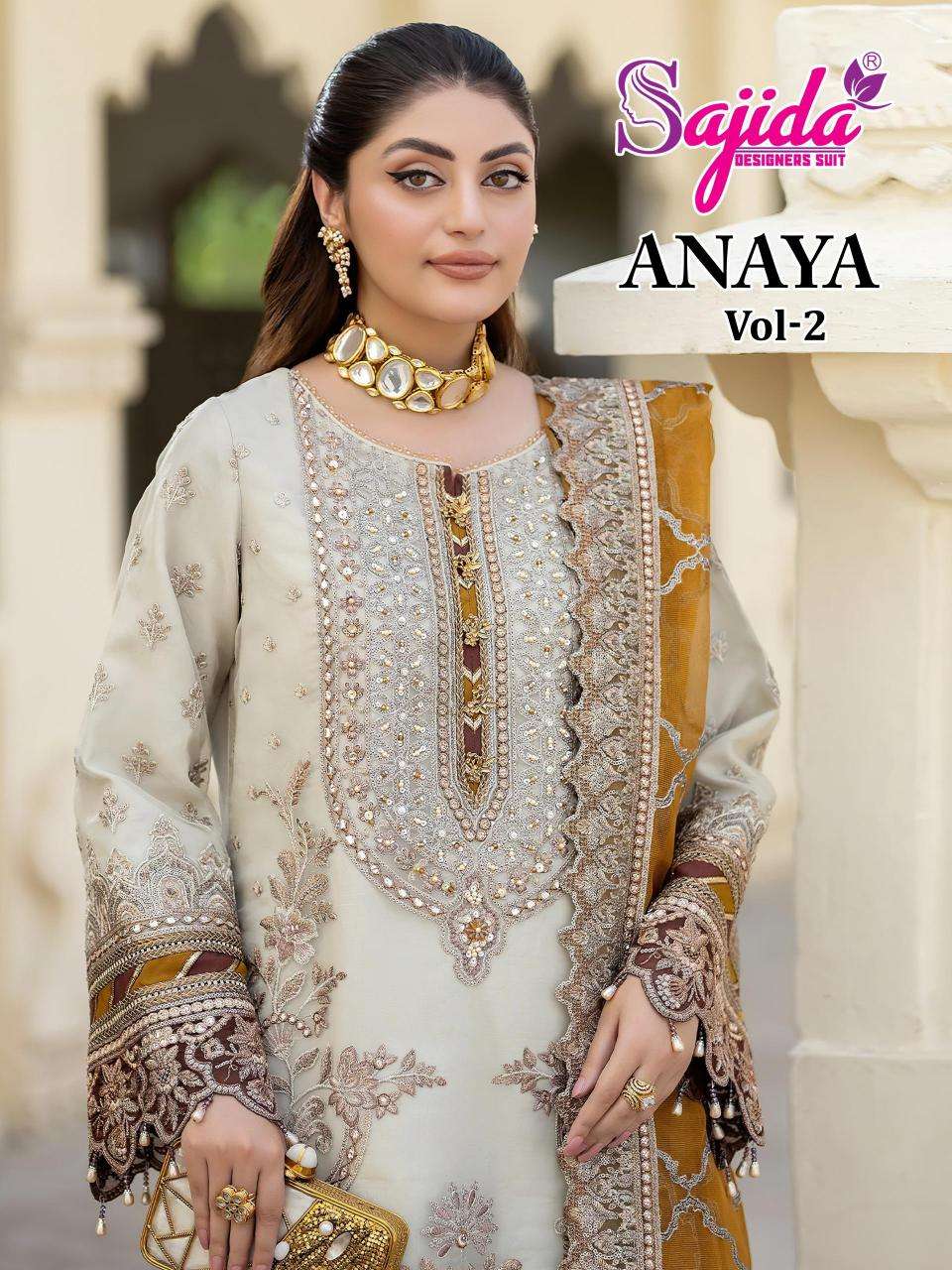 Sajida anaya vol 2 Wholesale Salwar Kameez for boutique