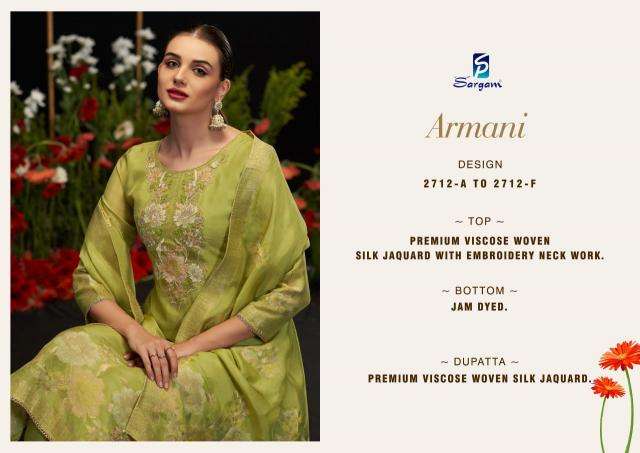 Sargam prints armani Indian dress material wholesale price