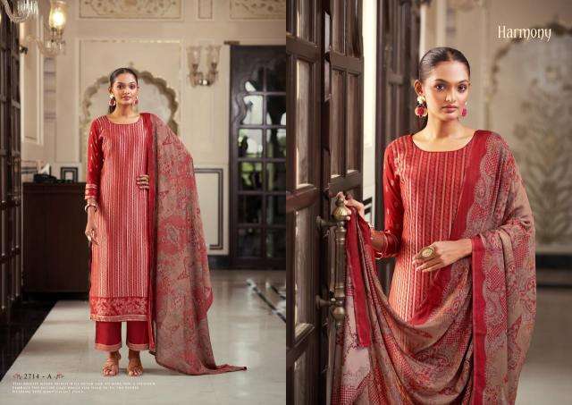 Sargam prints harmony Fancy dress materials wholesale
