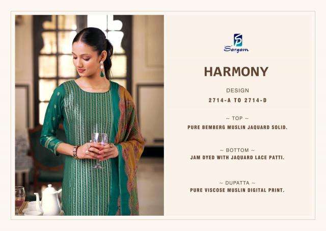 Sargam prints harmony Fancy dress materials wholesale