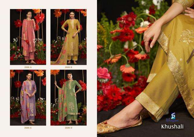 Sargam prints khushali Online shopping for dress materials