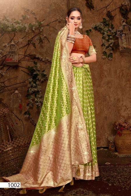 Saroj kavisha tissue sarovski 2 Designer sarees wholesale in India