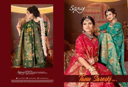 Saroj tanu saroski 3 best wholesale saree market in surat