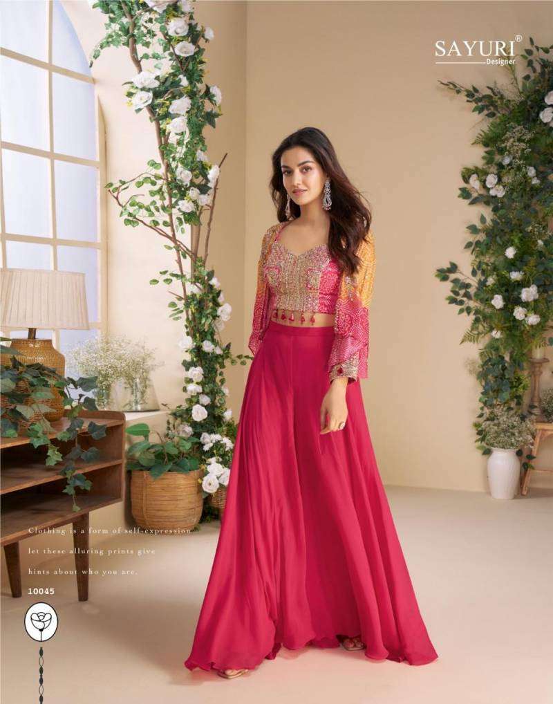 Sayuri Moon Designer Indo Western online shopping