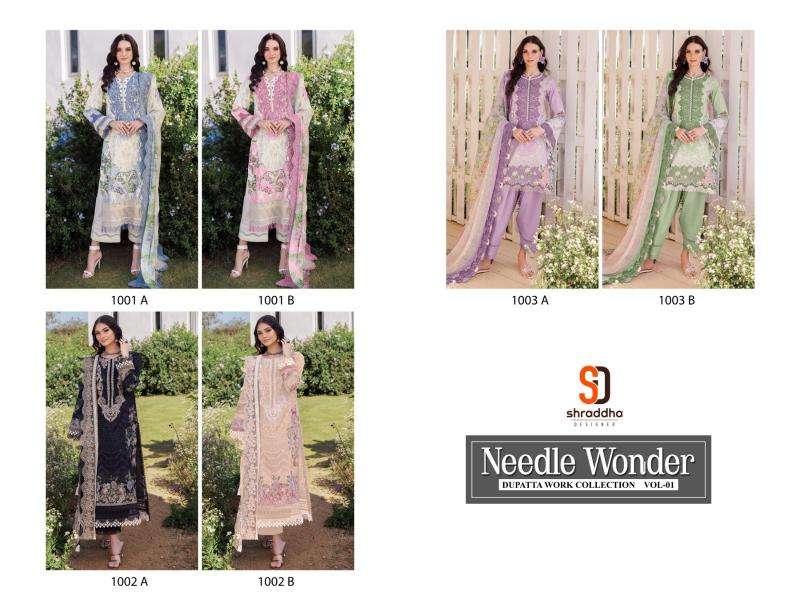 Sharaddha designer needle wonder vol 1 Best salwar kameez shops in Mumbai