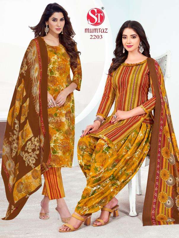 Shiv tex mumtaz vol-22 Fancy dress material in Ahmedabad