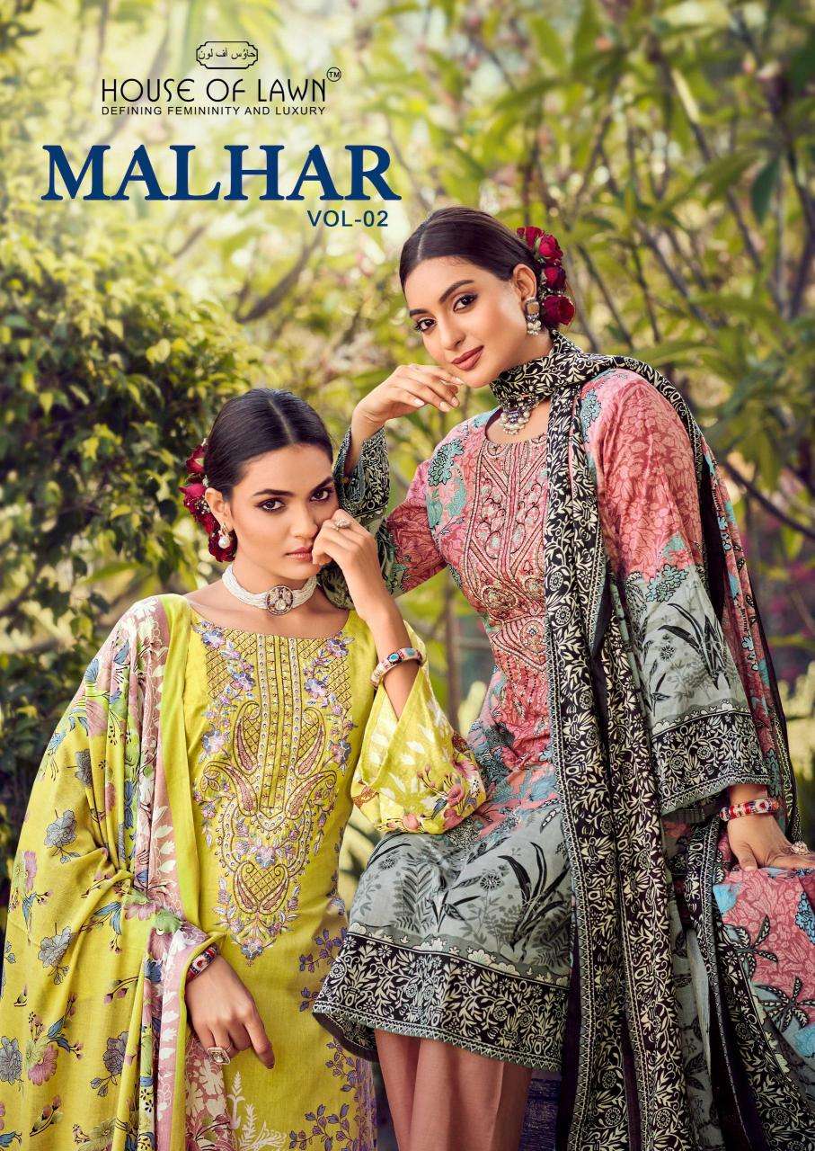 Shorya house of lawn malhar v.2 Dress materials for ladies wholesale