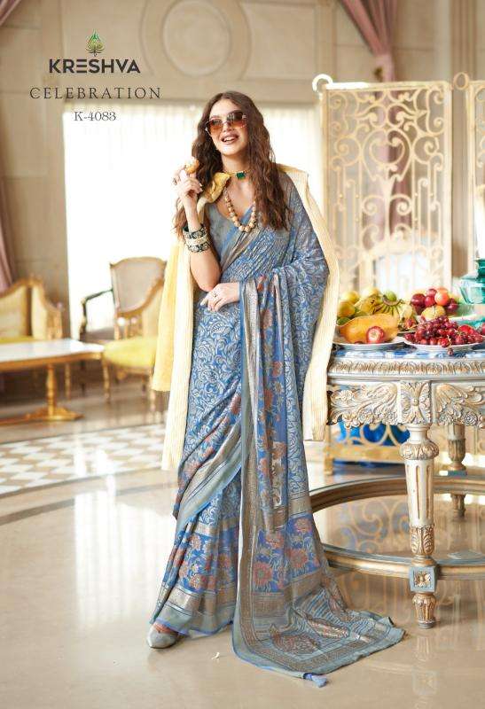 Shorya kreshva celebration Cheap saree wholesale market in India