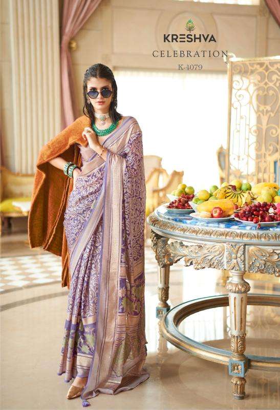 Shorya kreshva celebration Cheap saree wholesale market in India