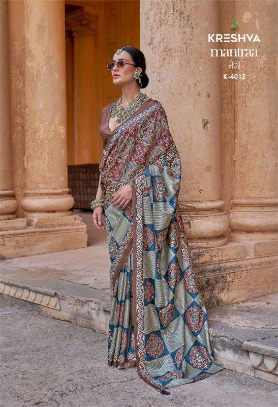 Shorya kreshva mantraa silk Saree wholesale suppliers in Surat