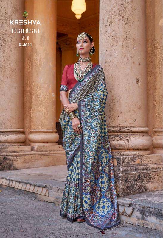 Shorya kreshva mantraa silk Saree wholesale suppliers in Surat