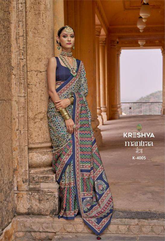 Shorya kreshva mantraa silk Saree wholesale suppliers in Surat