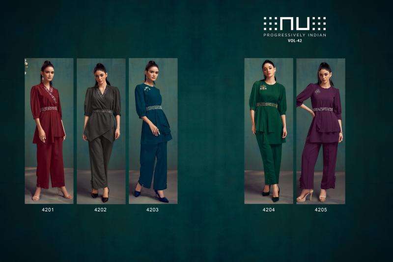 Shorya nitara sparkles vol-7 coord set indian fashion kurtis