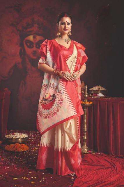 Shorya pooja special soft silk Surat textile market wholesale sarees