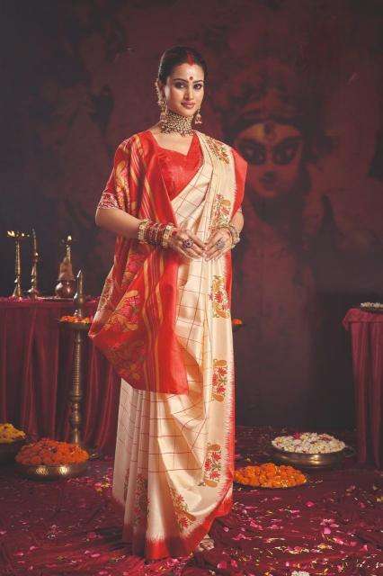 Shorya pooja special soft silk Surat textile market wholesale sarees