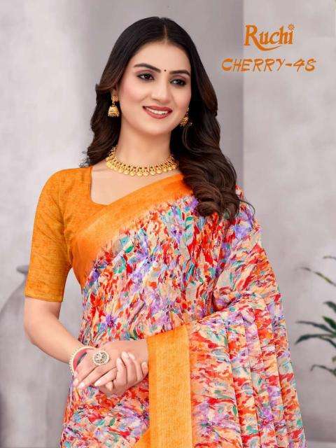 Shorya ruchi cherry vol.48 Wholesale Indian Sarees