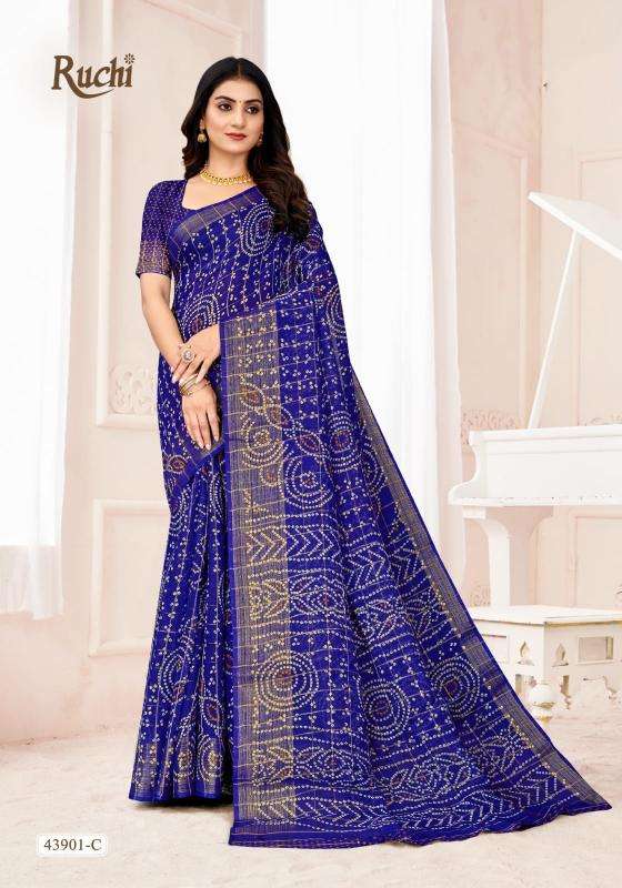 Shorya ruchi linen silk Latest designs sarees wholesale