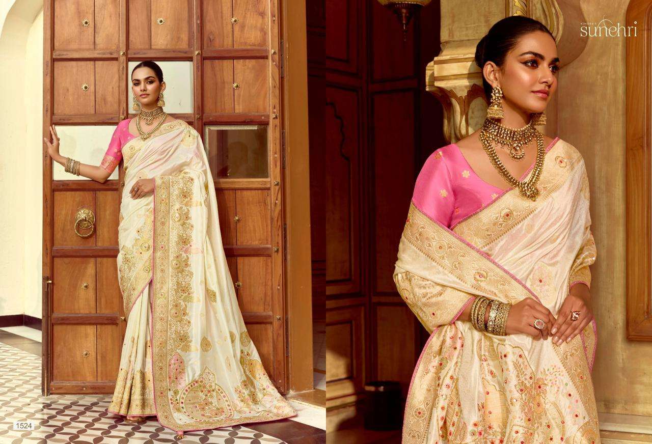 Shorya sunehri alankar Trendy sarees wholesale India