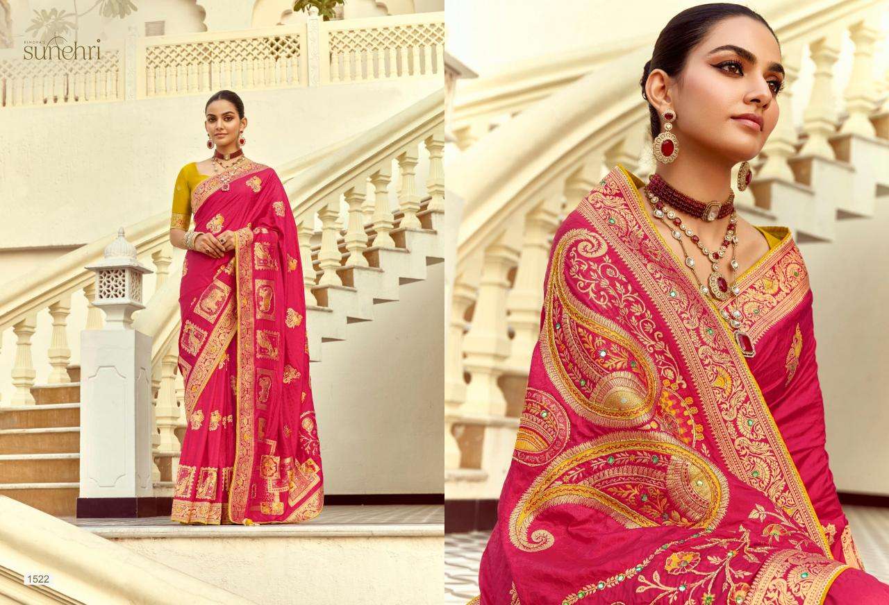 Shorya sunehri alankar Trendy sarees wholesale India