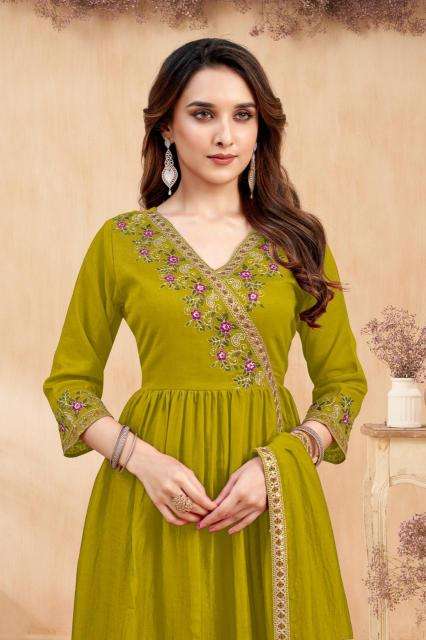Shorya vichitra with embroidery work indian kurti
