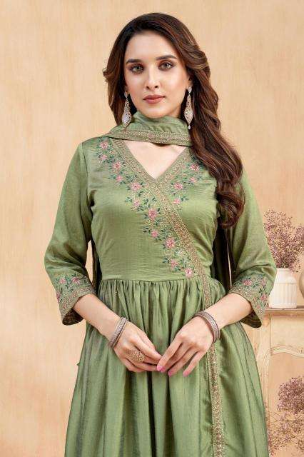Shorya vichitra with embroidery work indian kurti