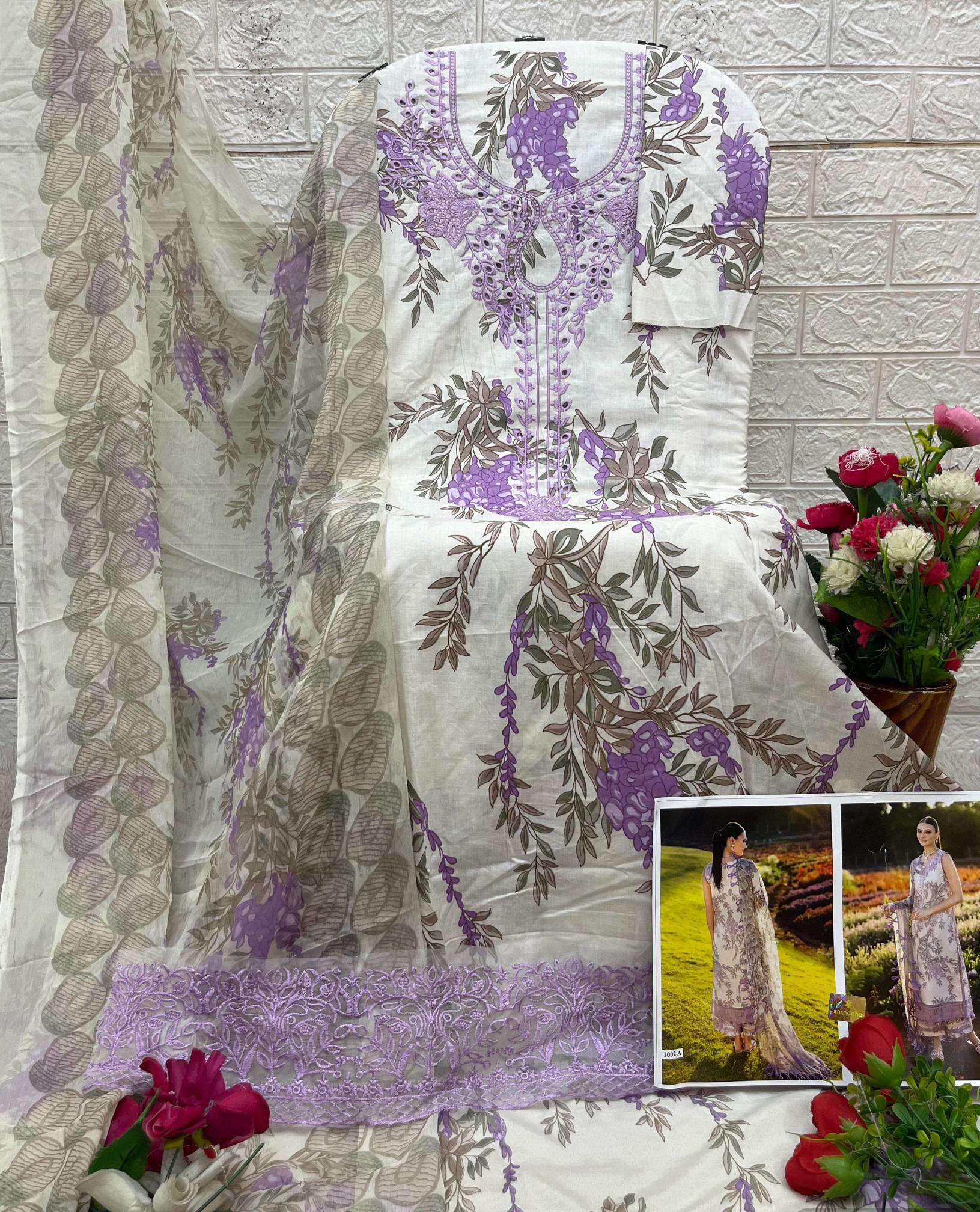 Shraddha designer maria b Wholesale dress material suppliers in Gujarat