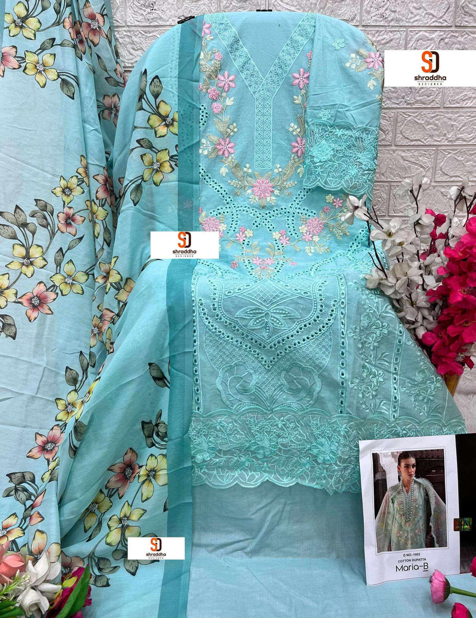 Shraddha designer maria b Wholesale dress material suppliers in Gujarat