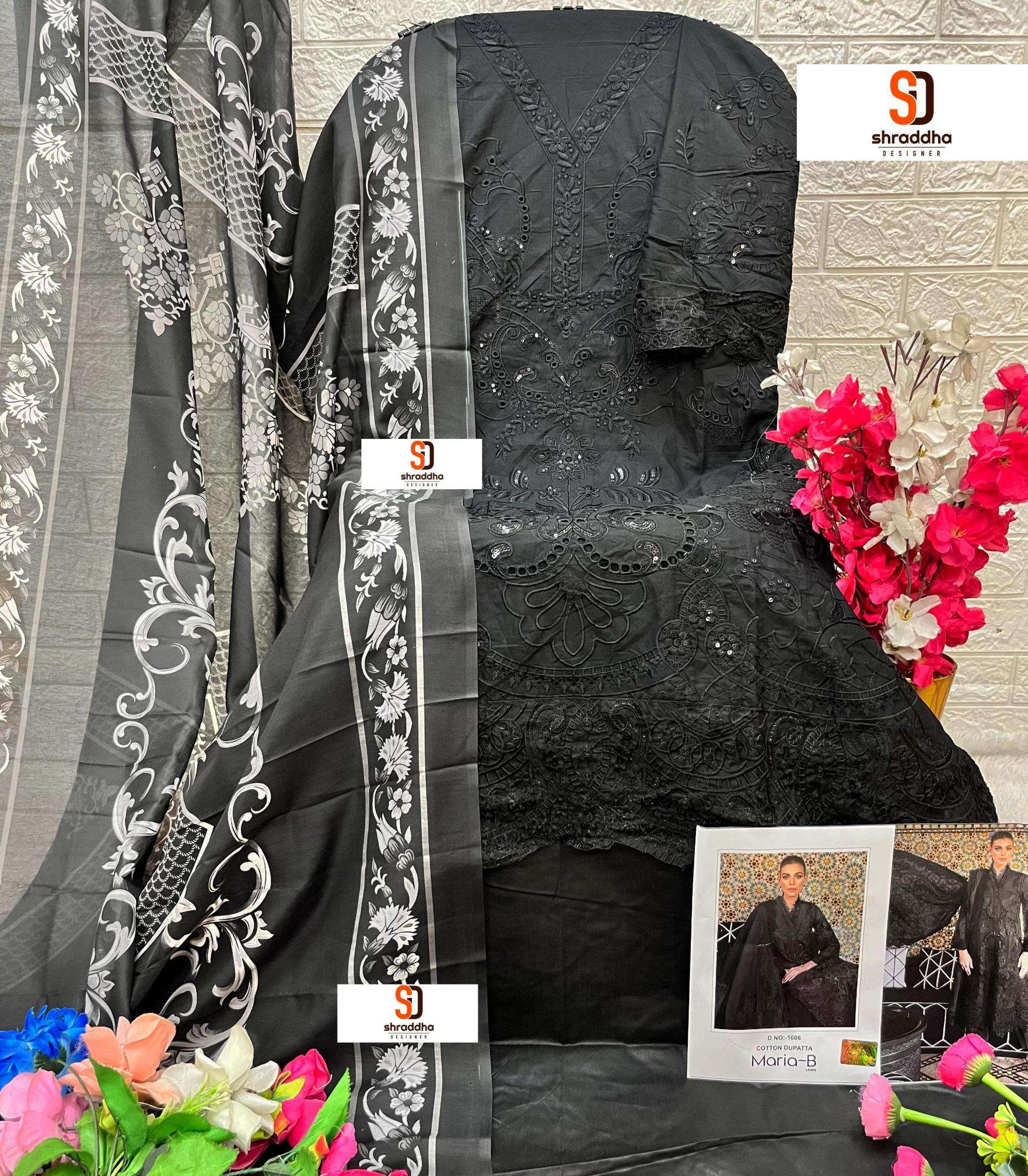 Shraddha designer maria b Wholesale dress material suppliers in Gujarat