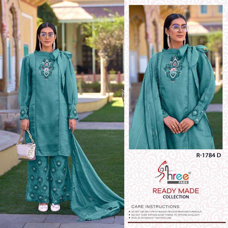 Shree fab d.no-1784 Party wear salwar kameez in hydrabad