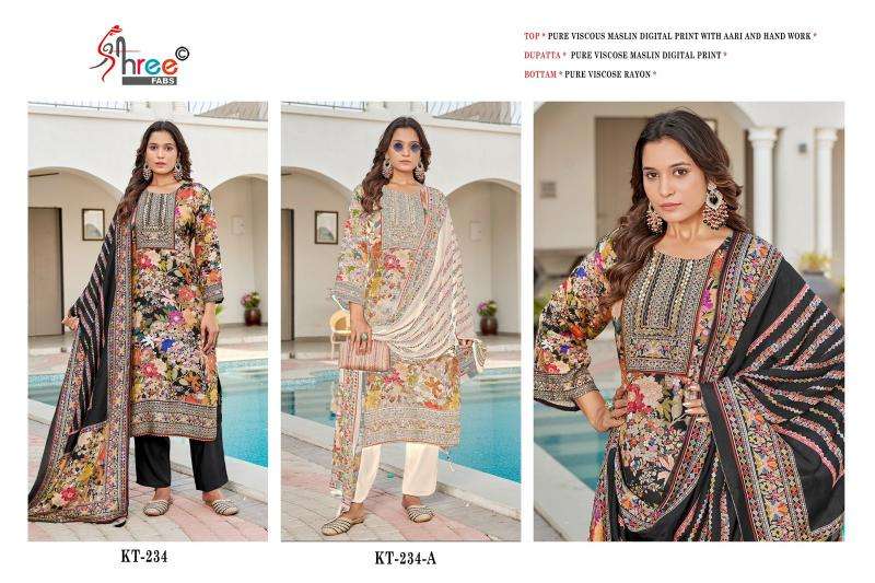 Shree fab KT-234 Wholesale dress material online