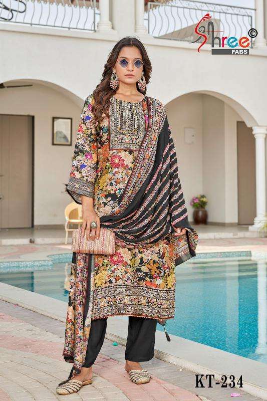 Shree fab KT-234 Wholesale dress material online