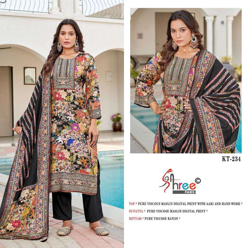 Shree fab KT-234 Wholesale dress material online