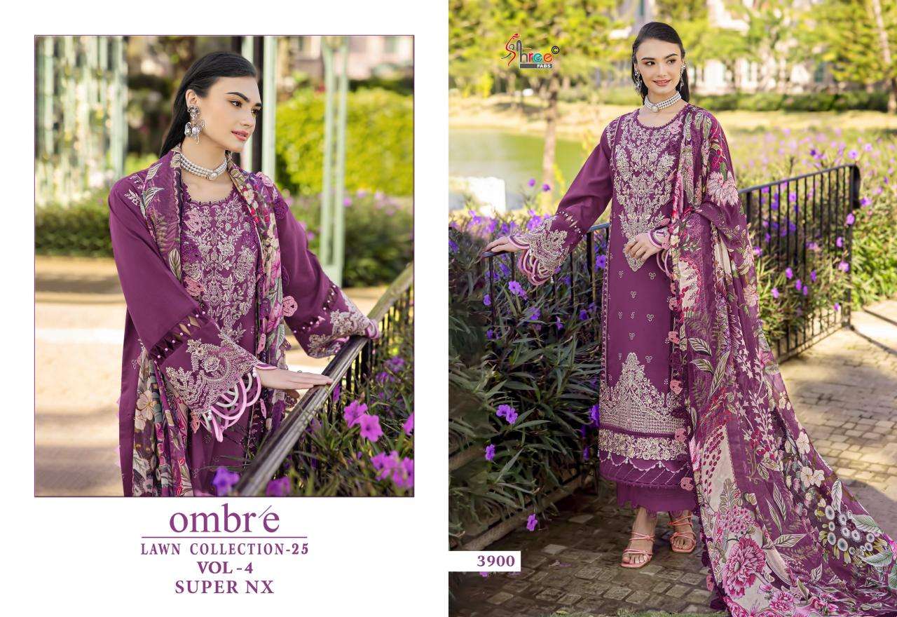 Shree fab ombre lawn collection vol 4 distributors in Mumbai