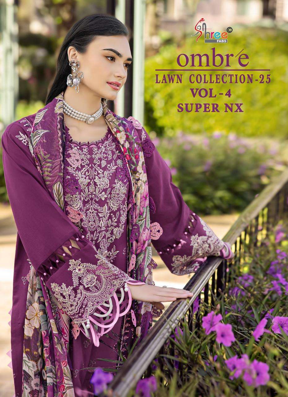 Shree fab ombre lawn collection vol 4 distributors in Mumbai
