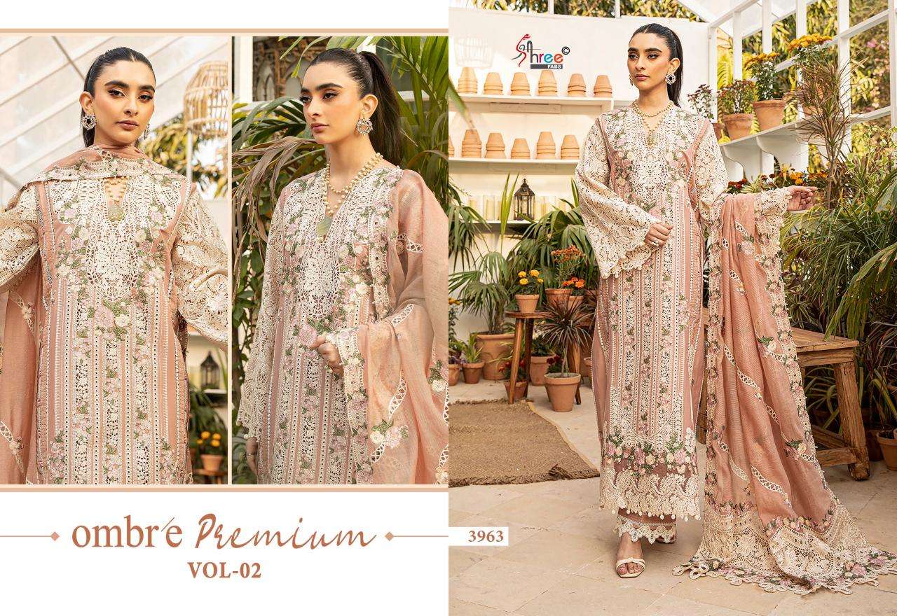 Shree fab ombre premium vol 2 Salwar Kameez Wholesale textile market in Surat