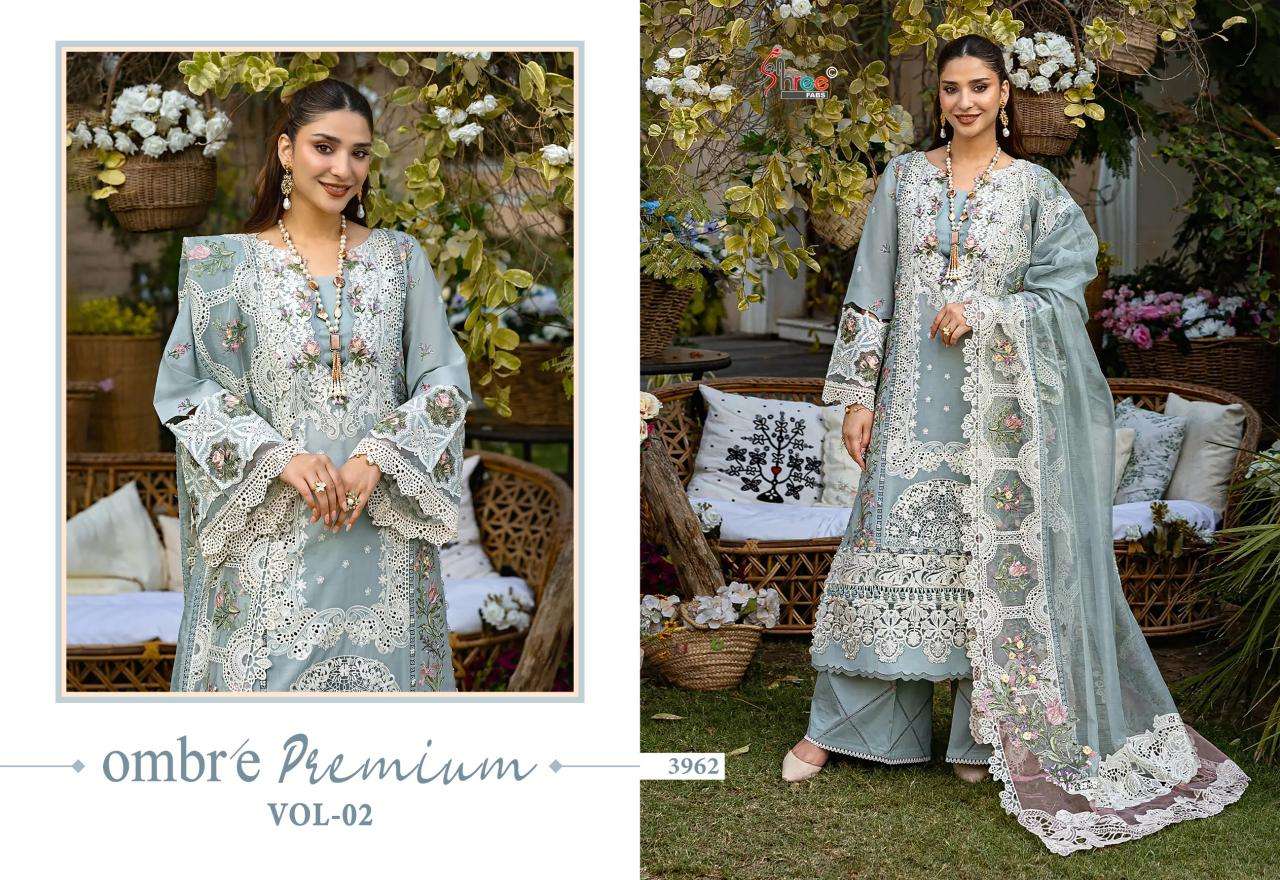 Shree fab ombre premium vol 2 Salwar Kameez Wholesale textile market in Surat