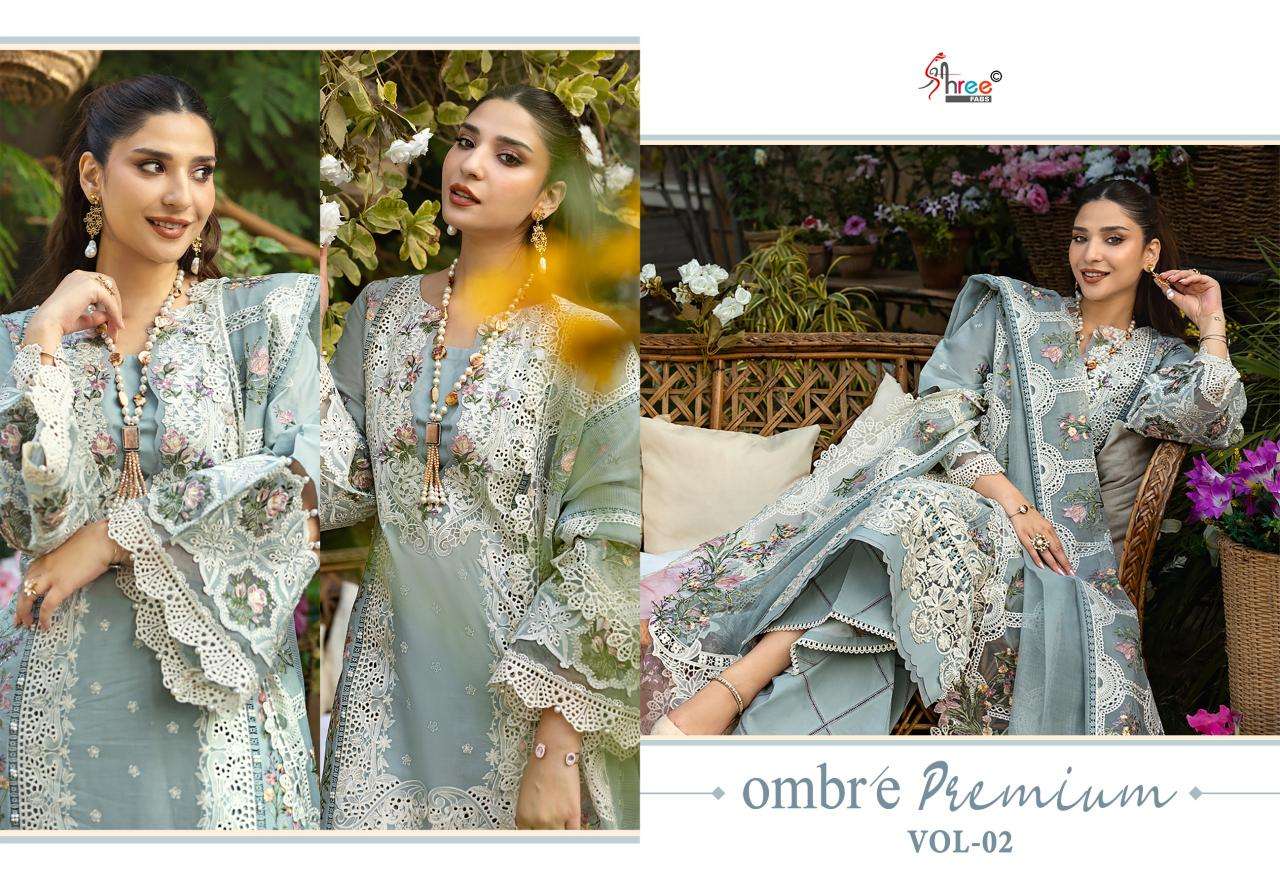 Shree fab ombre premium vol 2 Salwar Kameez Wholesale textile market in Surat