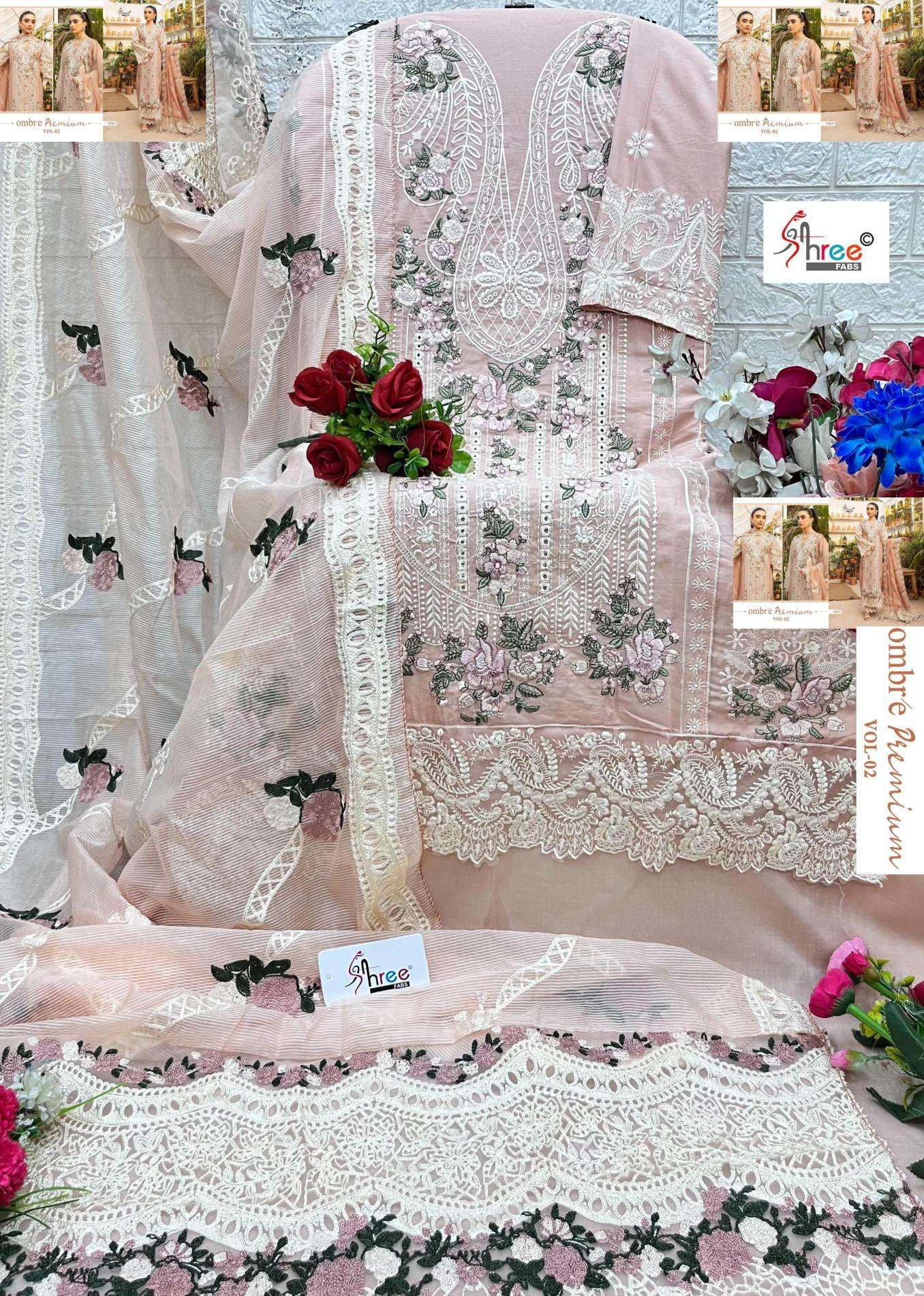Shree fab ombre premium vol 2 Salwar Kameez Wholesale textile market in Surat