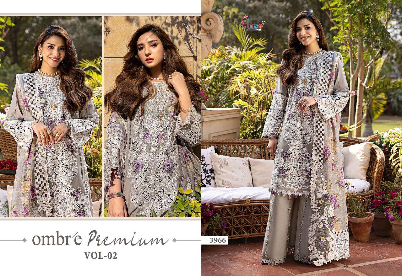 Shree fab ombre premium vol 2 Salwar Kameez Wholesale textile market in Surat